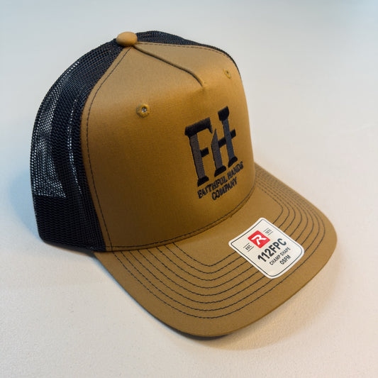 Faithful Hands Brown Trucker Hat – First Edition